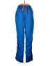 Unbranded 100% Polyester Color Block Blue Track Pants Size S - photo 1