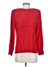 Carlisle 100% Silk Red Long Sleeve Silk Top Size 4 - photo 1