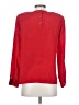 Carlisle 100% Silk Red Long Sleeve Silk Top Size 4 - photo 2
