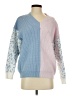 Unbranded Color Block Blue Pullover Sweater Size S - photo 1