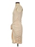 Unbranded 100% Polyester Solid Tan Cocktail Dress Size S - photo 4