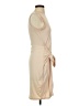 Unbranded 100% Polyester Solid Tan Cocktail Dress Size S - photo 2