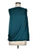 Vince. 100% Polyester Teal Sleeveless Blouse Size 6 - photo 1