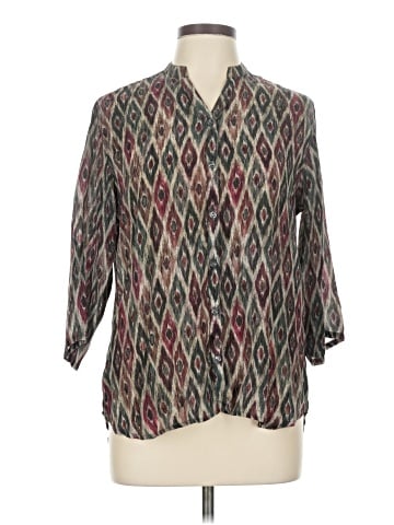 AP.NY 3/4 Sleeve Blouse (view 1)