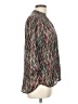 AP.NY Argyle Gray 3/4 Sleeve Blouse Size L - photo 4