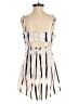 Rumor Boutique 100% Polyester Stripes Ivory Romper Size S - photo 2
