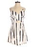 Rumor Boutique 100% Polyester Stripes Ivory Romper Size S - photo 1