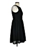 Bordeaux 100% Polyester Chevron-herringbone Black Casual Dress Size XS - photo 4
