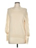 Fab'rik 100% Rayon Ivory Long Sleeve Top Size M - photo 1