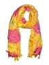 Assorted Brands 100% Polyester Paisley Yellow Pink Scarf One size - photo 1