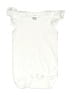 Laughing Giraffe Solid White Short Sleeve Onesie Size 3-6 mo - photo 1