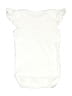 Laughing Giraffe Solid White Short Sleeve Onesie Size 3-6 mo - photo 2
