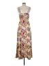 Shein 100% Polyester Paisley Tan Casual Dress Size 6 - photo 2