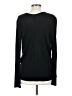 Trouve 100% Polyester Black Long Sleeve Blouse Size S - photo 2