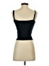 Shein 100% Polyester Black Tank Top Size 2 - photo 2