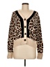 CAbi Animal Print Tan Cardigan Size M - photo 1