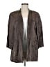 Eileen Fisher 100% Rayon Gray Brown Coat Size M - photo 1