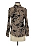 Glamorous 100% Viscose Paisley Brown Long Sleeve Blouse Size S - photo 1