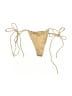 Assorted Brands Metallic Gold Swimsuit Bottoms Size XS - photo 1