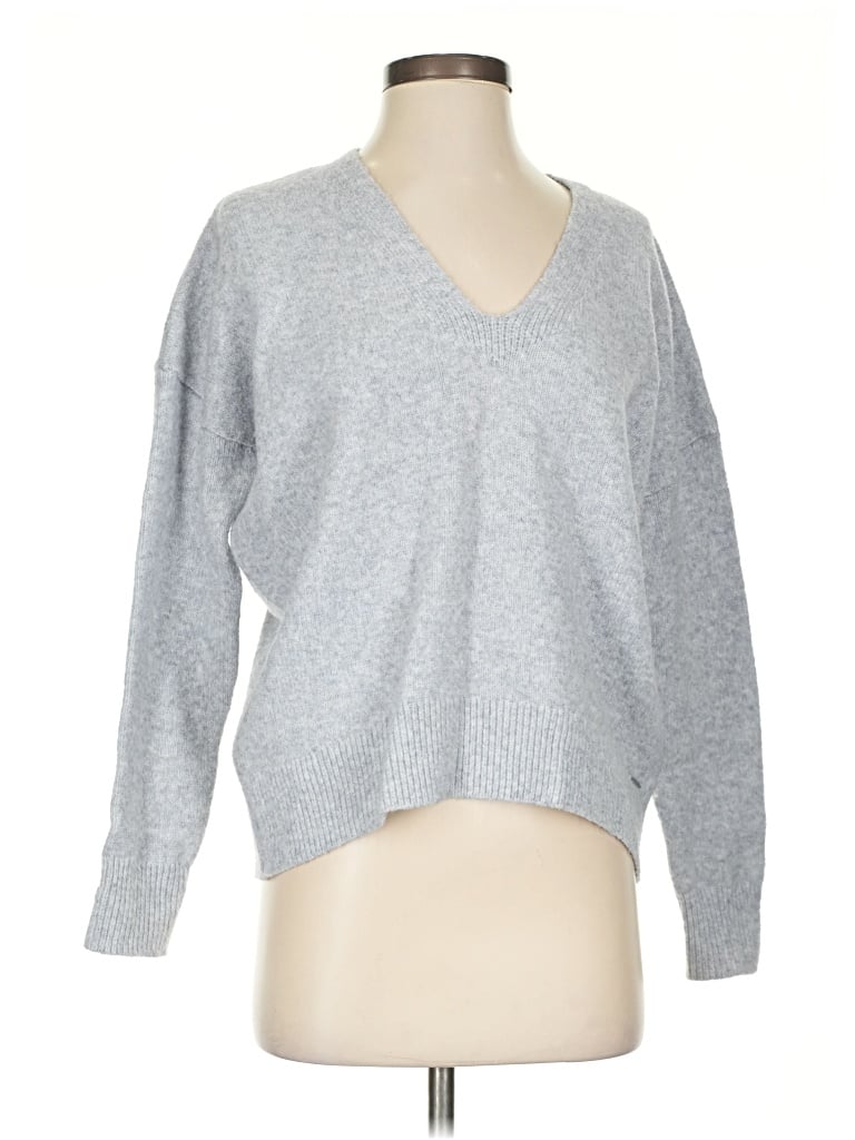 Pre-owned Superdry Pullover Sweater In Gray