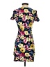 Shein Floral Blue Casual Dress Size XS - photo 2