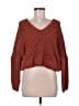 Hyfve Brown Orange Pullover Sweater Size S - photo 1