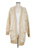 Just Fab 100% Acrylic Tan Cardigan Size M - photo 1