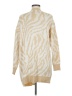 Just Fab 100% Acrylic Tan Cardigan Size M - photo 2