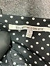 Collective Concepts 100% Polyester Polka Dots Black 3/4 Sleeve Blouse Size L - photo 7