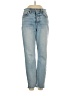 GRLFRND Hearts Blue Jeans Size 26 waist - photo 1