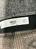 MNG Plaid Gray Casual Pants Size S - photo 3