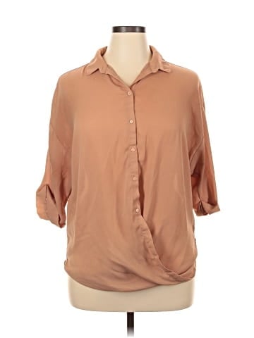 Mustard Seed 3/4 Sleeve Blouse (view 1)
