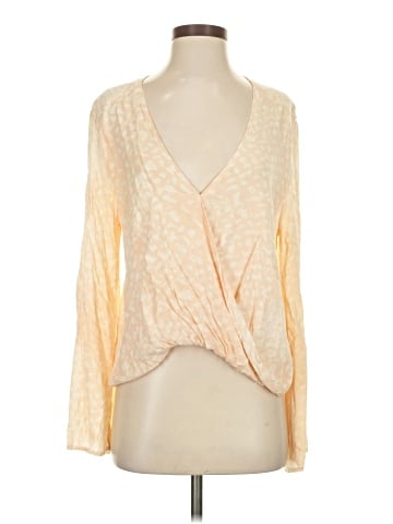 Blue Life Long Sleeve Blouse (view 1)