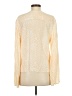 Blue Life 100% Rayon Ivory Long Sleeve Blouse Size S - photo 2