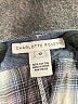Charlotte Ronson 100% Cotton Chevron-herringbone Blue Shorts Size 10 - photo 3