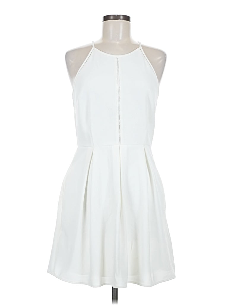 Pre-owned Speechless Cocktail Dress In White