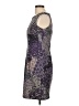 Connected Apparel Graphic Purple Cocktail Dress Size 10 (petite) - photo 5