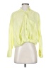 Pilcro Yellow Green Long Sleeve Blouse Size S - photo 1