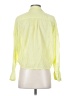 Pilcro Yellow Green Long Sleeve Blouse Size S - photo 2