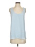 Tibi 100% Polyester Blue Sleeveless Top Size 2 - photo 1