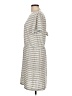 LOFT Beach Stripes Gray Casual Dress Size L - photo 5