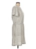 LOFT Beach Stripes Gray Casual Dress Size L - photo 4