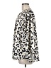 Unbranded Animal Print Ivory Long Sleeve Blouse Size M - photo 5