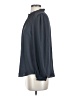 Ann Taylor LOFT 100% Polyester Solid Gray 3/4 Sleeve Blouse Size S - photo 5