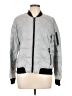 Bernardo Fashions 100% Nylon Solid Gray Jacket Size L - photo 1