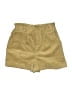 Cider Solid Gold Khaki Shorts Size XS - photo 1
