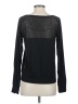 CHILL BY WILL Black Long Sleeve Top Size 2 - photo 2