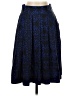 Covington 100% Polyester Print Blue Formal Skirt Size 4 (petite) - photo 1