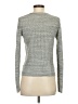 Ann Taylor LOFT Metallic Silver Pullover Sweater Size XS - photo 2