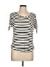 Green Envelope Ivory Short Sleeve Top Size L - photo 1